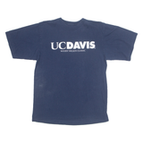 ADIDAS Mens T-Shirt Blue M