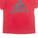 ADIDAS Mens T-Shirt Red M