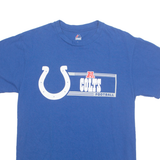 MAJESTIC NFL Indianapolis Colts Mens T-Shirt Blue USA M