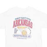 2023 Arkansas Basketball Fayetteville Mens T-Shirt White USA L