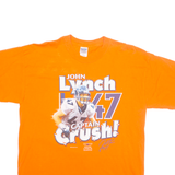GILDAN NFL John Lynch Captin Crush Denver Broncos Mens T-Shirt Orange USA XL