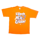 GILDAN NFL John Lynch Captin Crush Denver Broncos Mens T-Shirt Orange USA XL