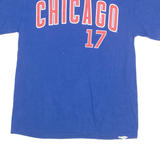 MLB Chicago Cubs 17' Bryant Mens T-Shirt Blue USA M