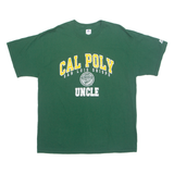 RUSSELL ATHLETIC Cal Poly San Luis Obispo UNCLE Mens T-Shirt Green USA XL