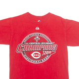 MAJESTIC MLB Cincinnati Reds 2010 Mens T-Shirt Red USA M