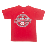 MAJESTIC MLB Cincinnati Reds 2010 Mens T-Shirt Red USA M