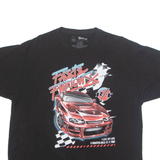FAST & FURIOUS Mens T-Shirt Black XL