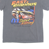 FAST & FURIOUS Street Racing Mens T-Shirt Grey L