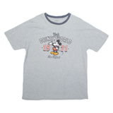 WALT DISNEY Land Walt Disney World 1971 Mickey Mouse Mens T-Shirt Grey USA L