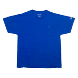 CHAMPION Mens T-Shirt Blue L