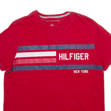TOMMY HILFIGER Mens T-Shirt Red M
