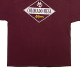 CHAMPION Colorado Mesa University Mens T-Shirt Maroon XL