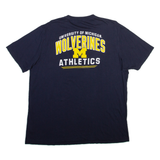 CHAMPION Michigan Mens T-Shirt Black USA 2XL