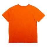 NIKE Mens T-Shirt Orange M