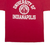 CHAMPION University Of Indianapolis Mens T-Shirt Red USA L