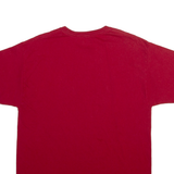 CHAMPION University Of Indianapolis Mens T-Shirt Red USA L