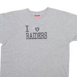 NFL Las Vegas Raiders Womens T-Shirt Grey USA M