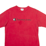 CHAMPION Mens T-Shirt Red L