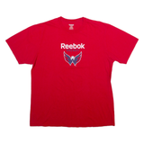 REEBOK Mens T-Shirt Red XL