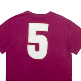 NIKE Mens T-Shirt Maroon L