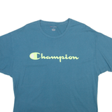 CHAMPION Mens T-Shirt Blue XL