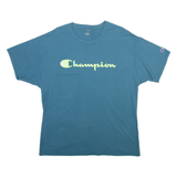 CHAMPION Mens T-Shirt Blue XL