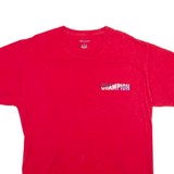 CHAMPION Mens T-Shirt Red XL