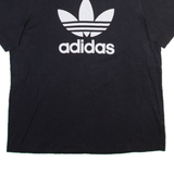 ADIDAS Mens T-Shirt Black XL
