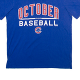 CHAMPION Mens T-Shirt Blue M