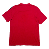 ADIDAS Mens T-Shirt Red M