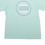 VANS Womens T-Shirt Blue XL