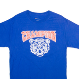CHAMPION Mens T-Shirt Blue M