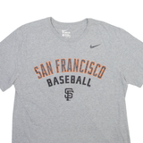 NIKE San Francisco Mens T-Shirt Grey USA L