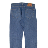 LEVI'S 505 Jeans Mens Blue Regular Straight W34 L32