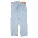 LEVI'S 505 Jeans Mens Blue Regular Straight W36 L29