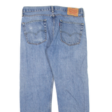 LEVI'S 505 Jeans Mens Blue Regular Straight W34 L30