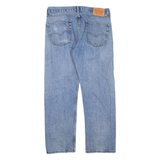 LEVI'S 505 Jeans Mens Blue Regular Straight W34 L30