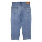 LEVI'S 550 Jeans Mens Blue Relaxed Tapered Stone Wash W40 L27