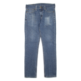 LEVI'S 511 Jeans Mens Blue Slim Straight Stone Wash W32 L32