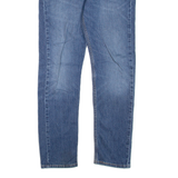 LEVI'S 502 Jeans Mens Blue Regular Tapered Stone Wash W29 L30