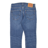 LEVI'S 502 Jeans Mens Blue Regular Tapered Stone Wash W29 L30