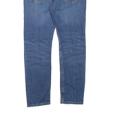 LEVI'S 502 Jeans Mens Blue Regular Tapered Stone Wash W29 L30