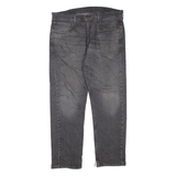 LEVI'S 505 Jeans Mens Grey Regular Straight W38 L30