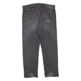 LEVI'S 505 Jeans Mens Grey Regular Straight W38 L30