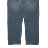 LEVI'S 505 Jeans Mens Blue Regular Straight Stone Wash W40 L30