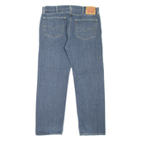 LEVI'S 505 Jeans Mens Blue Regular Straight W38 L32