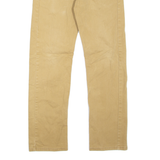 LEVI'S 513 Jeans Mens Beige Slim Straight W30 L30