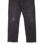 LEVI'S 502 Jeans Mens Black Regular Tapered W34 L26
