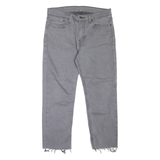 LEVI'S 511 Jeans Mens Grey Slim Straight W32 L24