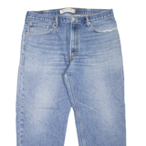LEVI'S 550 Jeans Mens Blue Relaxed Tapered Stone Wash W38 L27